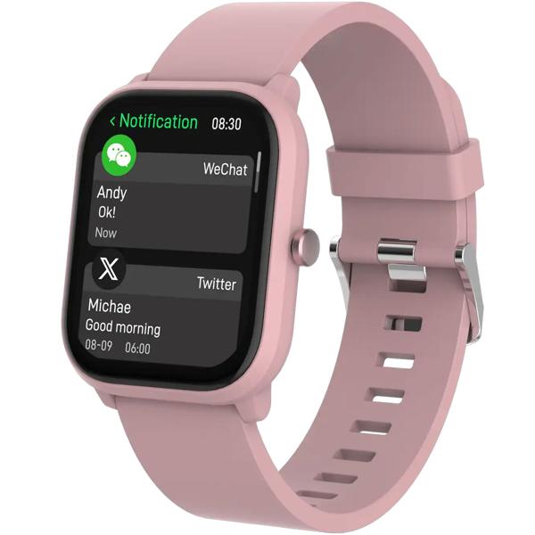 Kinder Smartwatch Rosa: Bluetooth Telefonie, Herzfrequenz-Sensor – Ein sicherer Begleiter für Anrufe, Fitness & Spass am Handgelenk