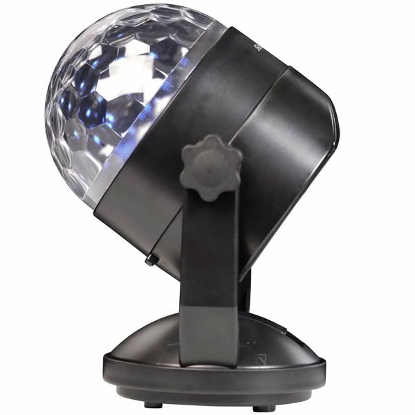 LED-Diskokugel mit Farblicht: Rotierende Party-Kugel, bunt & hell –Ein Stimmungsmacher für unvergessliche Feste & coole Partys