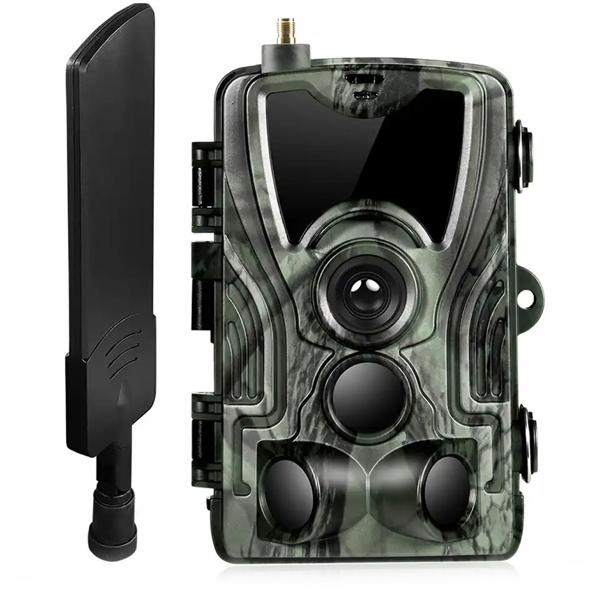 4G Wildkamera 2K mit PIR-Sensor – Live-Überwachungskamera mit App-Steuerung, 120°-Blickwinkel & Nachtsicht, IP65