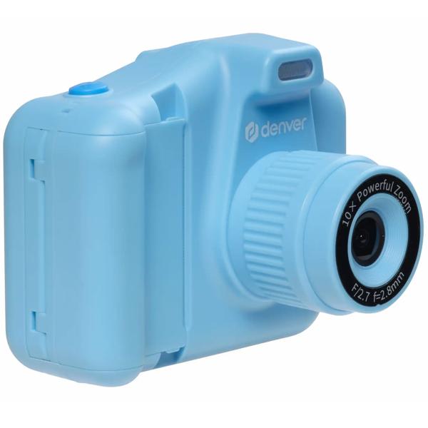 Kinder Sofortbildkamera mit Druckpapier, Blau: 1,3 MP  – Der Spass-Hit für kleine Fotografen & kreative Erinnerungen zum Ausdrucken