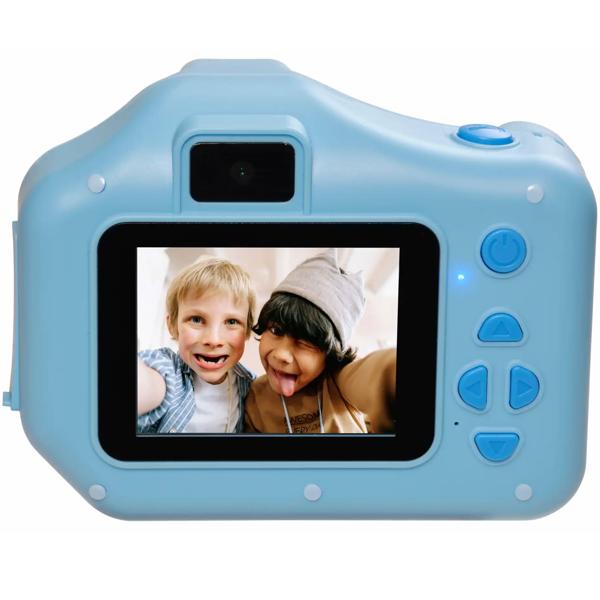 Kinder Sofortbildkamera mit Druckpapier, Blau: 1,3 MP  – Der Spass-Hit für kleine Fotografen & kreative Erinnerungen zum Ausdrucken