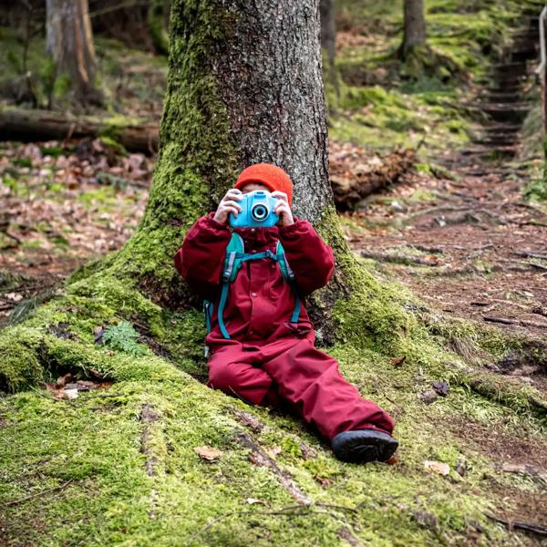 Kinder Sofortbildkamera mit Druckpapier, Rosa: 1,3 MP  – Der Spass-Hit für kleine Fotografen & kreative Erinnerungen zum Ausdrucken