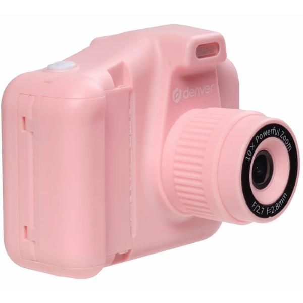 Kinder Sofortbildkamera mit Druckpapier, Rosa: 1,3 MP  – Der Spass-Hit für kleine Fotografen & kreative Erinnerungen zum Ausdrucken