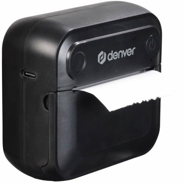 Mobiler Bluetooth-Thermodrucker, schwarz: Mini Drucker – Drucke Handy-Bilder, Etiketten u.v.m. sofort & kabellos für unvergessliche Momente