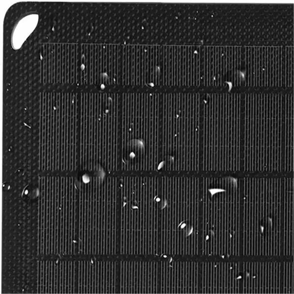 Mobiles, faltbares Solarpanel, 10W, USB-C: Effiziente Energie mit 2 monokristallinen Solarzellen – Ideal für Outdoor, Wandern & Camping