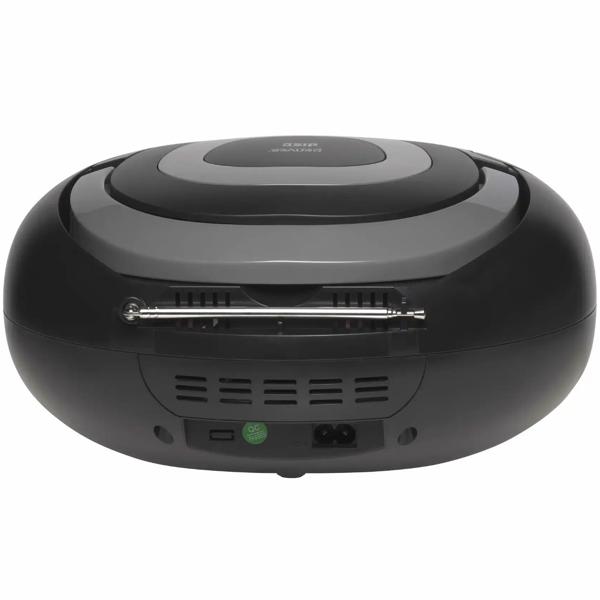 Tragbarer CD-Player Boombox mit Bluetooth-Funktion, CD-Player & MP3-Wiedergabe über USB  – Geniesse kabellose Musik und kraftvollen Sound überall