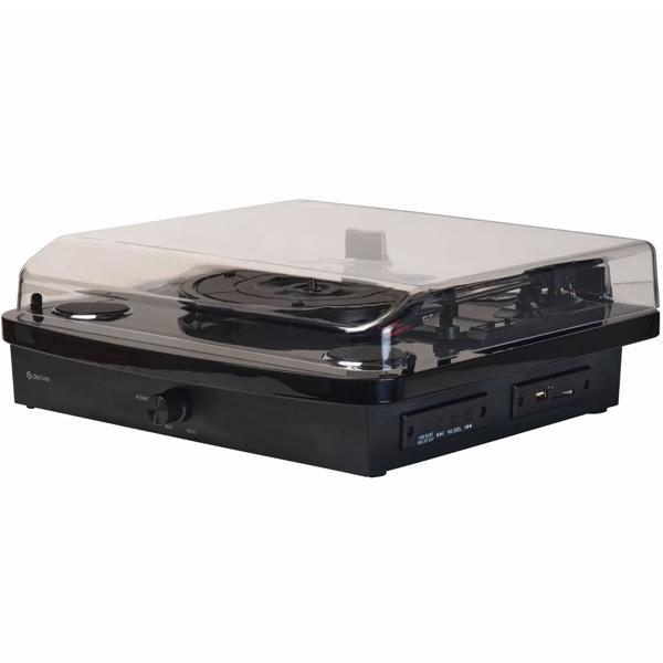 Retro-Plattenspieler mit Dual-Bluetooth: Erstklassiger Retro-Sound & tolle Optik - Perfekt für Vinyl-Fans, die ihre Sammlung voll auskosten wollen