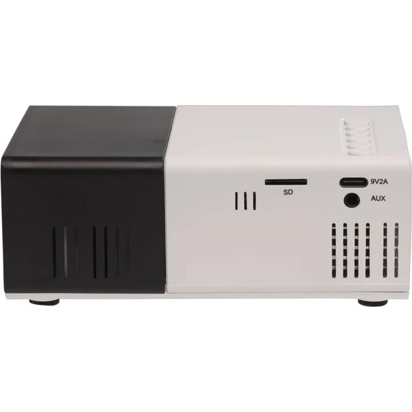 Ultrakompakter Projektor mit HDMI, USB-C & microSD: Leistungsstarker Mini-Beamer - Ihr Begleiter für maximales Kinofeeling und Top-Präsentationen