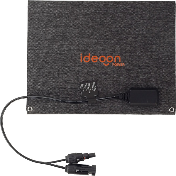 Mobiles Powerstation Set 88,8Wh mit 40W Solarpanel faltbar, 230V Steckdose, 100W, USB-C PD 65W, Solargenerator mit LED-Leuchte für Camping & Outdoor