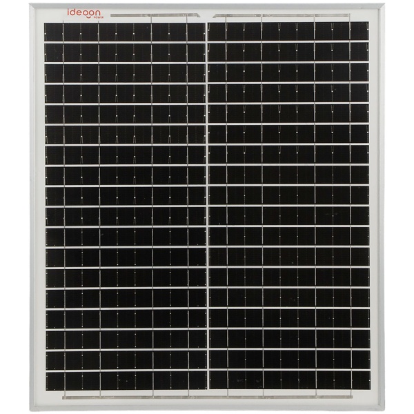 Premium 20 Watt Solarpanel mit MC4-komp.-Anschluss & 1,2m Kabel (DC auf MC4) - Solarmodul 40x35x2 cm mit stabilem Rahmen, 21,8V Spannung