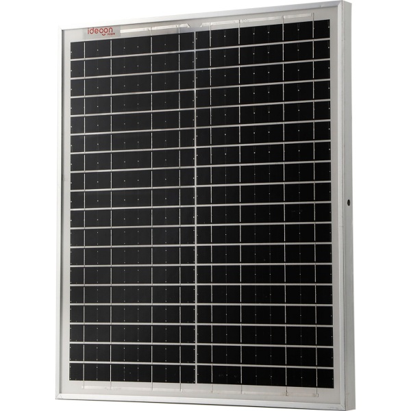 Premium 20 Watt Solarpanel mit MC4-komp.-Anschluss & 1,2m Kabel (DC auf MC4) - Solarmodul 40x35x2 cm mit stabilem Rahmen, 21,8V Spannung