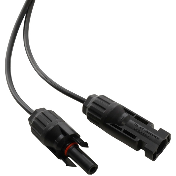 Premium 20 Watt Solarpanel mit MC4-komp.-Anschluss & 1,2m Kabel (DC auf MC4) - Solarmodul 40x35x2 cm mit stabilem Rahmen, 21,8V Spannung