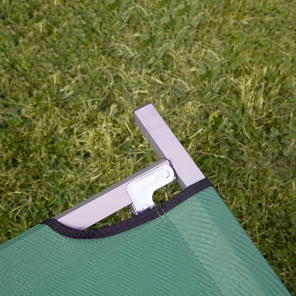 2er-Set Profi Feldbett klappbar, grün – Maximale Erholung im Outdoor Einsatz. Ideal für Camping, Angeln, Gäste. Robustes Faltbett mit Komfort & Stabilität!