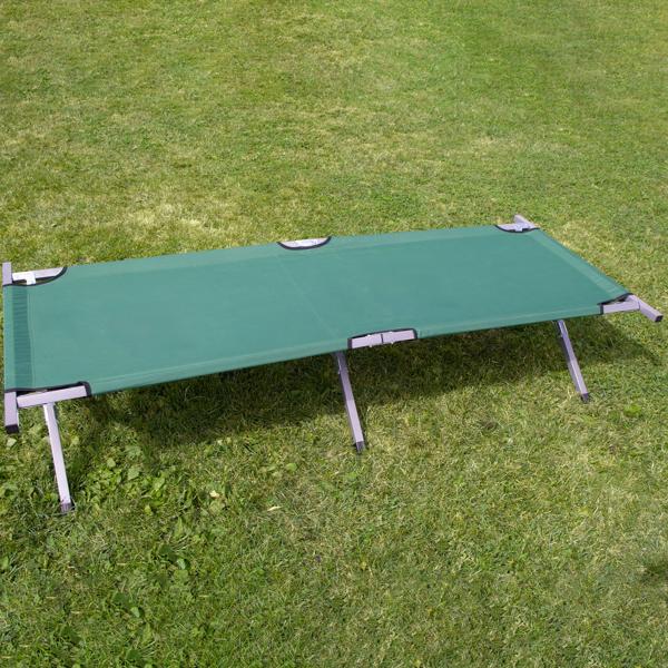 2er-Set Profi Feldbett klappbar, grün – Maximale Erholung im Outdoor Einsatz. Ideal für Camping, Angeln, Gäste. Robustes Faltbett mit Komfort & Stabilität!