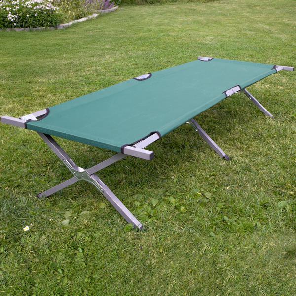2er-Set Profi Feldbett klappbar, grün – Maximale Erholung im Outdoor Einsatz. Ideal für Camping, Angeln, Gäste. Robustes Faltbett mit Komfort & Stabilität!