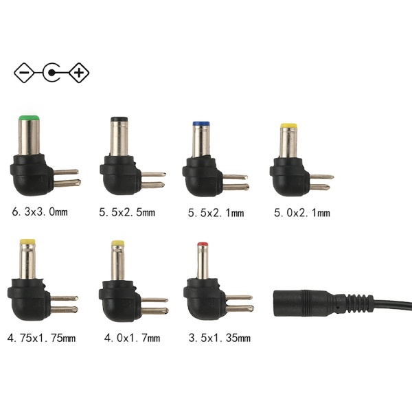 Universal Netzteil 36W, 5-24V - AC/DC Schaltnetzteil mit 7 Adaptern für Router, LED-Strips, Monitore, Kameras & mehr - Flexibles Ersatznetzteil, 3A