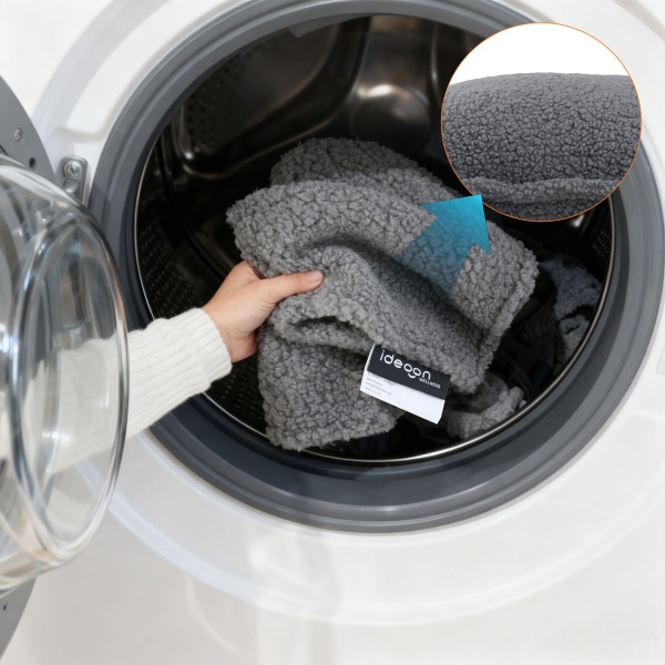 Luxus Heizkissen 45x45 kabellos – Wärmekissen mit 5000mAh Akku, 3 Stufen, USB & weiche Füllung - Sanfte Wohlfühlwärme für Ihr Zuhause