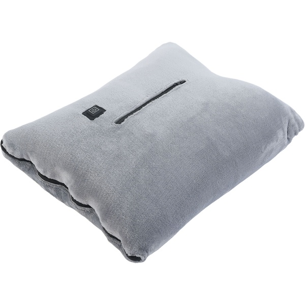 Heizdecke 135x180 cm aus Polarfleece mit Druckknöpfen, elektrische Wärmedecke mit 3 Stufen, auch als Heizkissen nutzbar, kuschelweiche Kuscheldecke