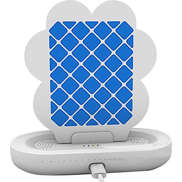 2er-Set Insektenfalle mit UV-Licht und Klebefolie: Ein geruchloser Insektenvernichter für Wohnraum, Schlafzimmer & Camping