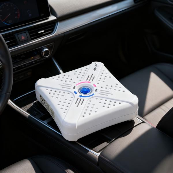 Super Kompakter Mini Luftentfeuchter, 250ml: Leistungsstark, Kabellos, Wiederverwendbare Silica Gel Kügelchen - Perfekt für Auto, Schrank, Bad, Keller