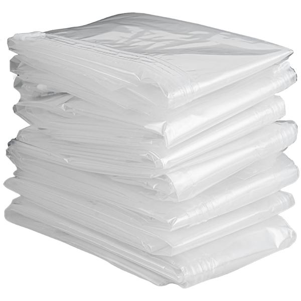 Premium Vakuumbeutel Set 15 Stück in 5 Grössen für Kleidung & Bettwäsche – Wiederverwendbare Platzsparer für Reise & Schrank – Transparent