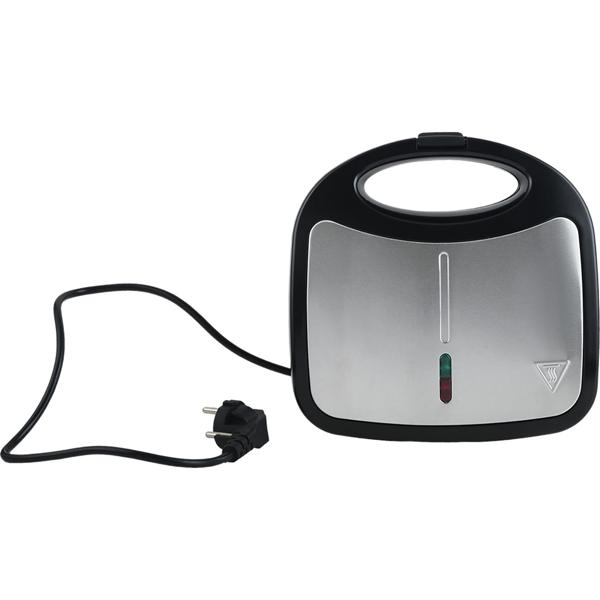 Sandwichmaker für 2 Sandwiches mit 850 Watt Leistung, Antihaftbeschichtung, Cool-Touch-Griff,  Sandwich-Toaster für die schnelle Küche