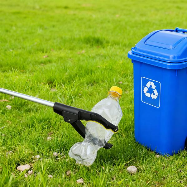 Praktischer Greifarm 76 cm – Ergonomische Greifzange mit Magnetspitze und 360° drehbarem Kopf – Für Senioren, Aufheben, Müllsammler, den Garten & mehr