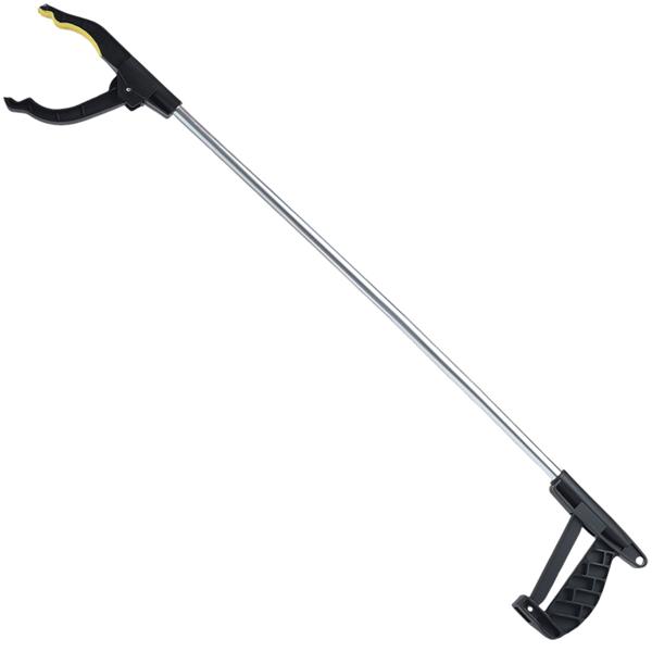 Praktischer Greifarm 76 cm – Ergonomische Greifzange mit Magnetspitze und 360° drehbarem Kopf – Für Senioren, Aufheben, Müllsammler, den Garten & mehr