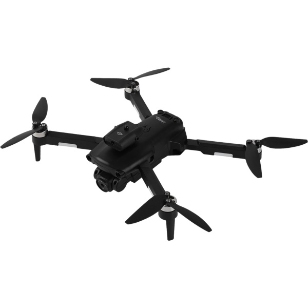 Faltbarer RC-WLAN-Quadrocopter mit HD-Kamera, Hinderniserkennung & Zusatz-Akku - Brushless Drohne C0 für Anfänger, 80m Reichweite, App