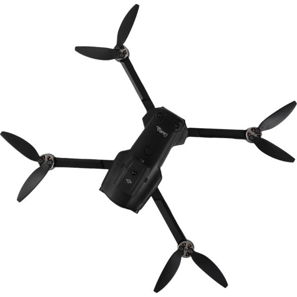 Faltbarer RC-WLAN-Quadrocopter mit HD-Kamera, Hinderniserkennung & Zusatz-Akku - Brushless Drohne C0 für Anfänger, 80m Reichweite, App