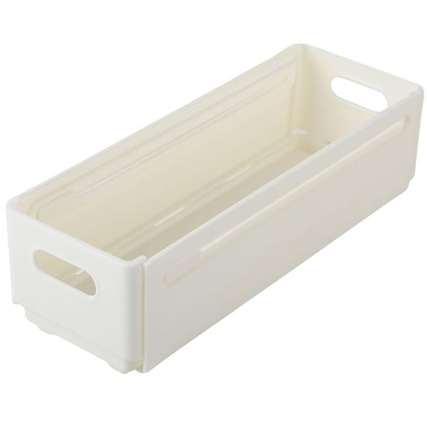 12er-Set Küchenschrank-Organizer Ausziehbar (28-48 cm) – Anpassbarer Regal-Einsatz für Ordnung in Schrank & Kühlschrank – Faltbar, Weiss