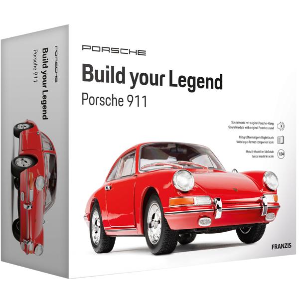Ultimatives Porsche 911 (1965) Experience Kit – Faszinierender, hochwertiger Modellbausatz 1:24 mit coolem Motorsound