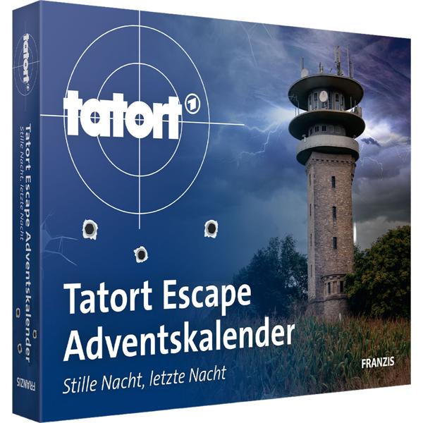 Spannender Tatort Escape Adventskalender ’’Stille Nacht, letzte Nacht’’  – Krimi-Rätsel für Erwachsene & Familie – Ideales Geschenk mit hohem Spielspass