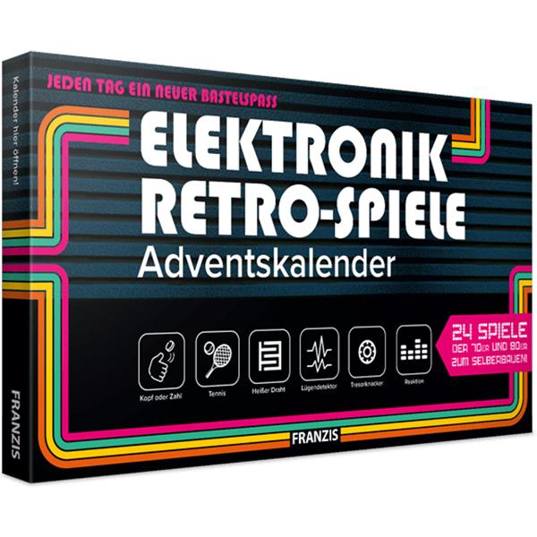 Kultiger Retro Spiele Adventskalender: Elektronik selber bauen! 24 Spieleklassiker zum Stecken. Nostalgie für Männer und Bastler