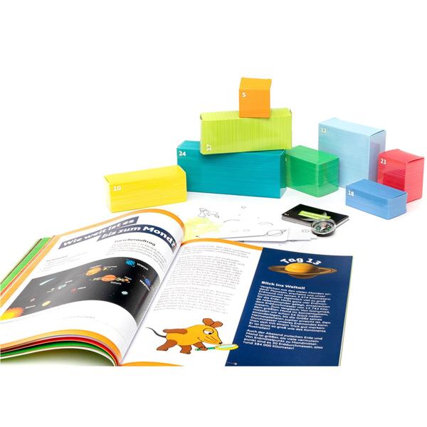 Die Maus Astronomie Adventskalender - Die Sendung mit der Maus, 24-mal Weltraum Spass für Kinder, inkl. Begleitbuch, Adventskalender Kinder.