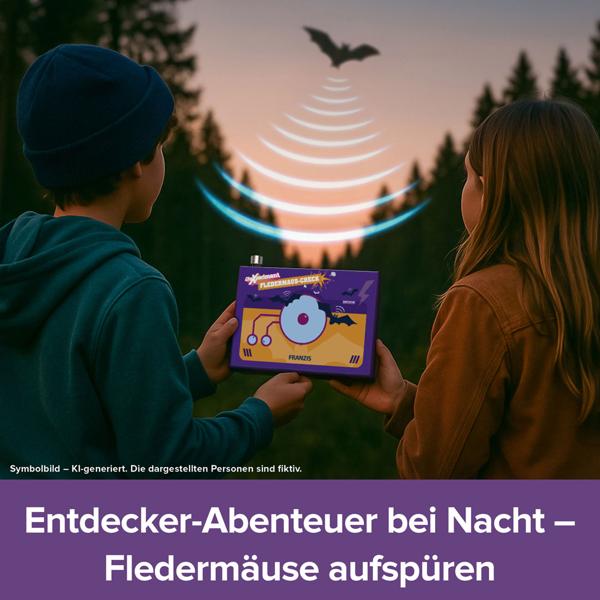 CheXperiment Fledermaus-Check - Mit diesem Fledermaus-Detektor tauchen Sie in die Welt der nächtlichen Jäger ein
