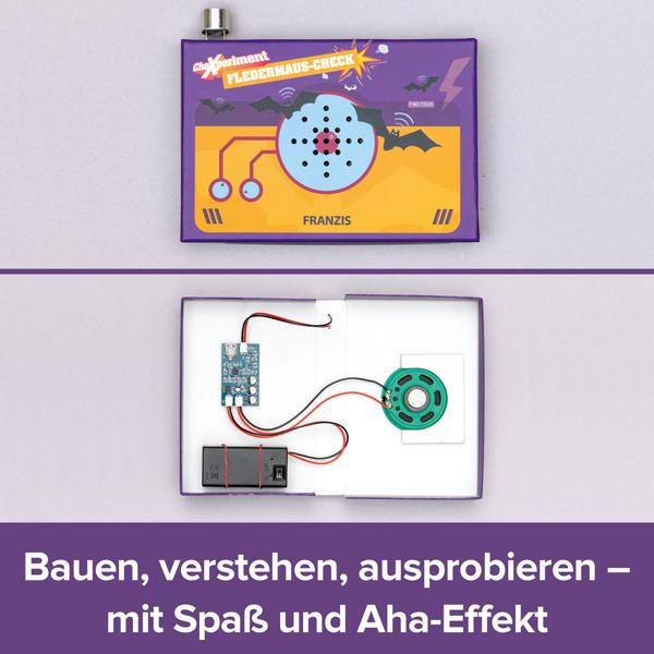 CheXperiment Fledermaus-Check - Mit diesem Fledermaus-Detektor tauchen Sie in die Welt der nächtlichen Jäger ein