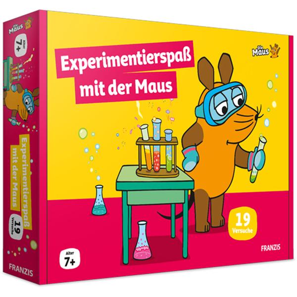 Experimentierspass mit der Maus - Forscher Set mit 19 Experimenten, inkl. Begleitbuch & Wissensvermittlung