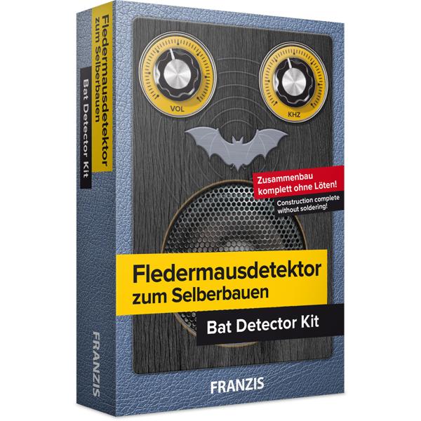 Fledermausdetektor zum Selberbauen: Hochwertiges Bastel-Set, um Fledermäuse zu hören, für Hobby-Forscher & Naturbeobachtung