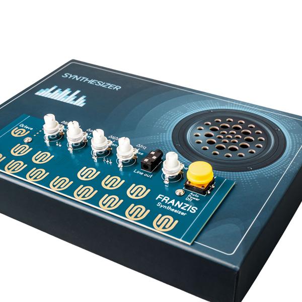 Kreativer Synthesizer Elektrobausatz - Einfaches Set ohne Löten - Bauen Sie Ihr eigenes vollständiges Musikinstrument und musizieren Sie sofort