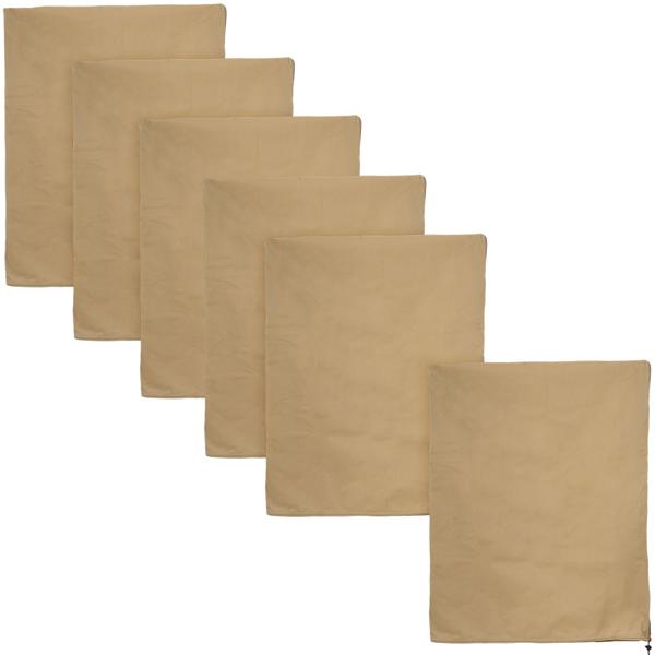 Hochwertige Pflanzenschutzhüllen, 6er Set, 100x80 cm – atmungsaktive Frostschutzhauben für Pflanzen, Sträucher und Kübel, wiederverwendbar & wetterfest