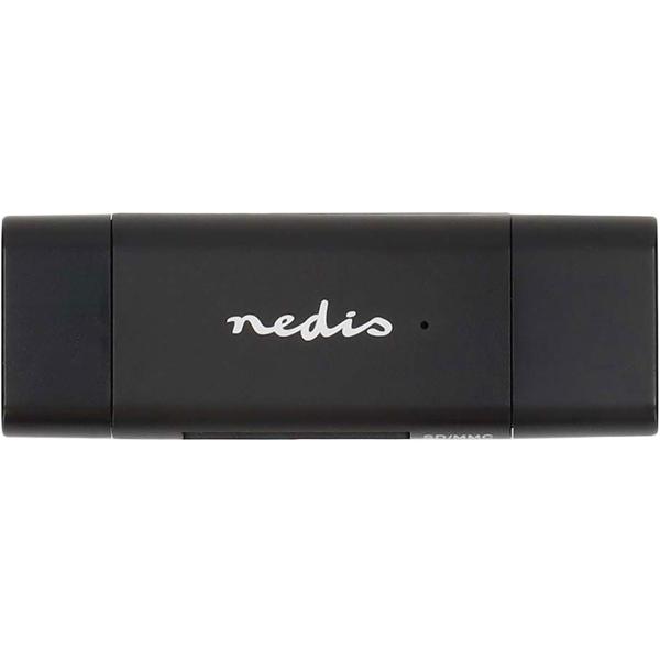 USB-C & USB-A Kartenleser Superspeed 3.2: Daten blitzschnell übertragen – Ein universeller 2-in-1 Reader für SD & microSD