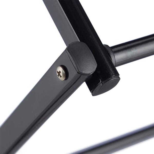 Effizienter Wäscheständer klappbar & ausziehbar, schwarz: Ein flexibler Wäscheturm mit 11 Stangen für schnelles Trocknen