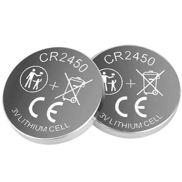 20er Set CR2450 Lithium Knopfzellen 3V Batterien, 620 mAh hohe Kapazität, langlebige 3 Volt Batterie für Autoschlüssel und Smart Home Geräte