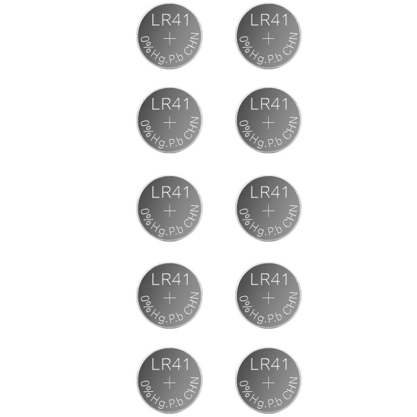 20er-Set Alkaline Knopfzellen LR41 AG3 1,5V 28mAh hochwertige Batterien quecksilberfrei für Uhren Taschenrechner Spielzeug und Hörgeräte
