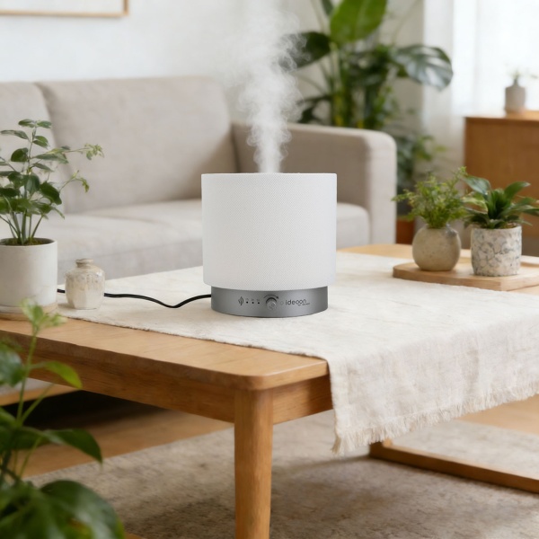 Aroma Diffuser 140ml mit LED Beleuchtung dimmbar – Elektrische Duftlampe 12W – Lufterfrischer mit Timer & 30 Min. Schlafhilfe-Modus Funktion