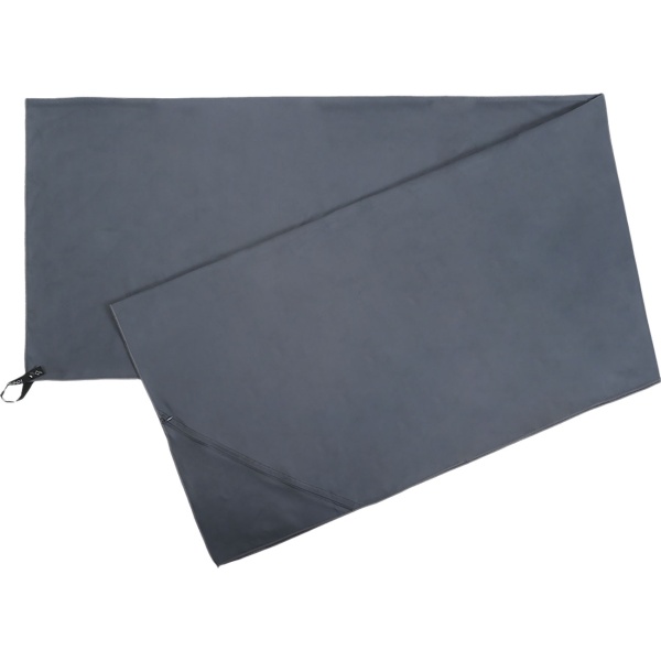 Microfaser Handtuch 200x100 cm in Anthrazit, grosses Sporthandtuch schnelltrocknend & ultraleicht, Reisehandtuch inklusive Aufbewahrungsbox