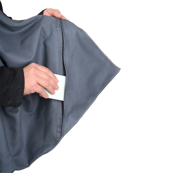 Microfaser Handtuch 200x100 cm in Anthrazit, grosses Sporthandtuch schnelltrocknend & ultraleicht, Reisehandtuch inklusive Aufbewahrungsbox