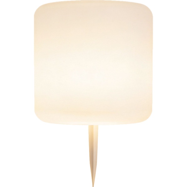 2er-Set Moderne LED Solar Zylindrische Tischlampe & Gartenleuchte mit Erdspiess, RGBW Farbwechsel, USB aufladbar, IP44 wetterfest 