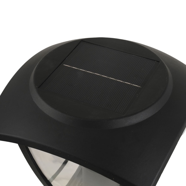 2er-Set Solar-LED-Gartenlaterne mit PIR Bewegungssensor 90° & 6m Reichweite, IP44 Wasserfest, E27 Filament Lampe, 3 Modi, 111,5 cm, Aussenleuchte